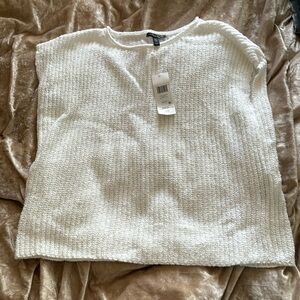 NWT Eileen Fisher Organic Cotton Knit Top